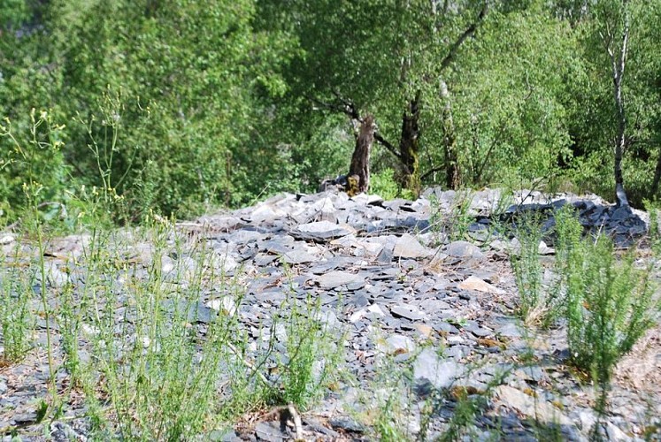 Les déchets d'ardoise