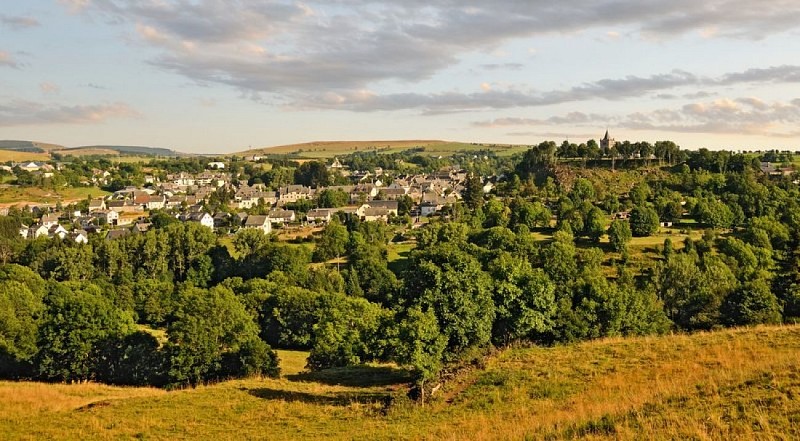 Vue sur le plateau de l'Aubrac