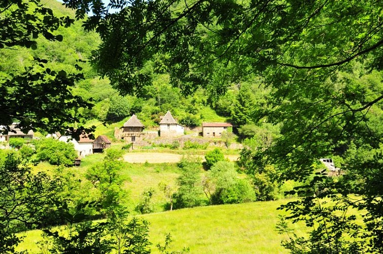 Le village typique de Murols