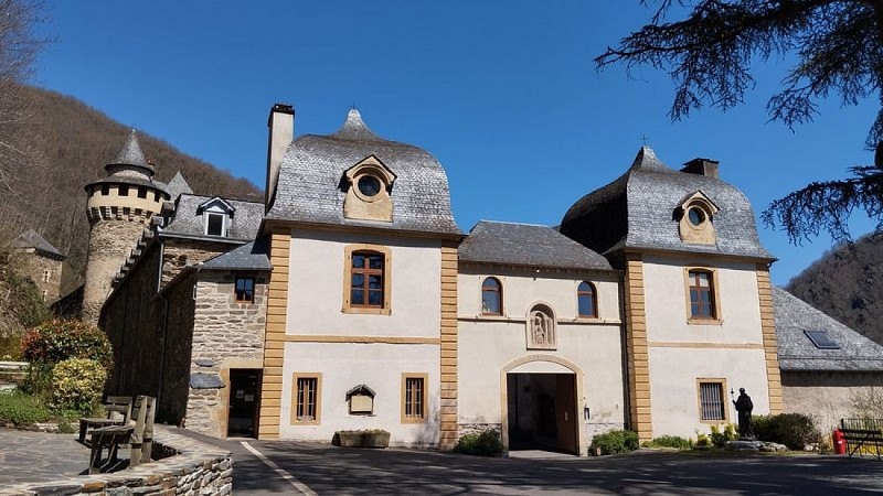 L'entrée de l'Abbaye de Bonneval