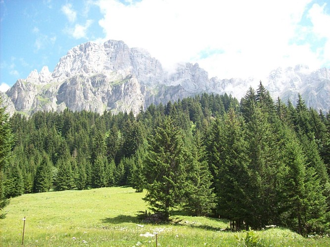 sentier pédestre : Véran depuis Besseray