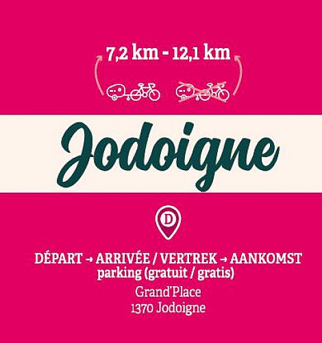 Small loop in Jodoigne with the family