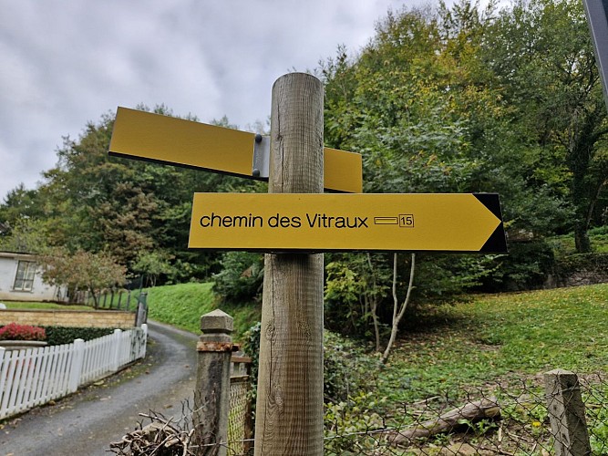 Chemin des vitraux