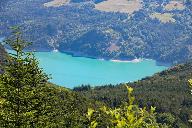 Vue sur le lac