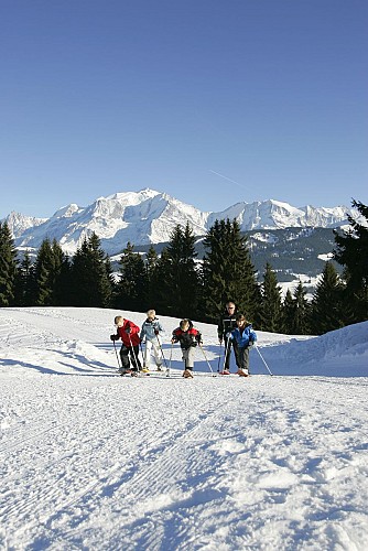 Snowshoes itinerary : l'Alpage de Beauregard