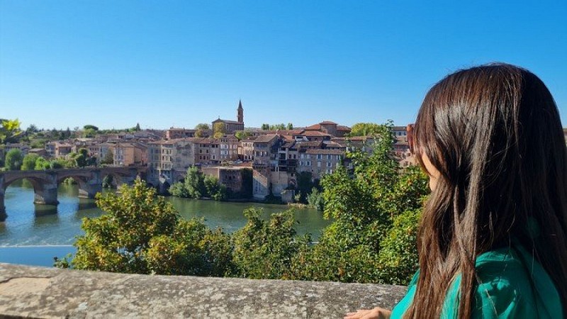 Albi d'une rive à l'autre du Tarn