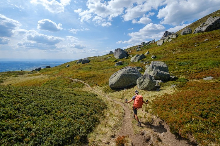 The Sancy Ouest - Chastreix loop (from Le Mont-Dore / 37.5 Km)