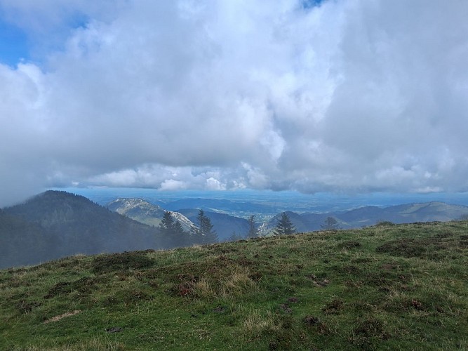 Vue sur la vallée de Baréthous