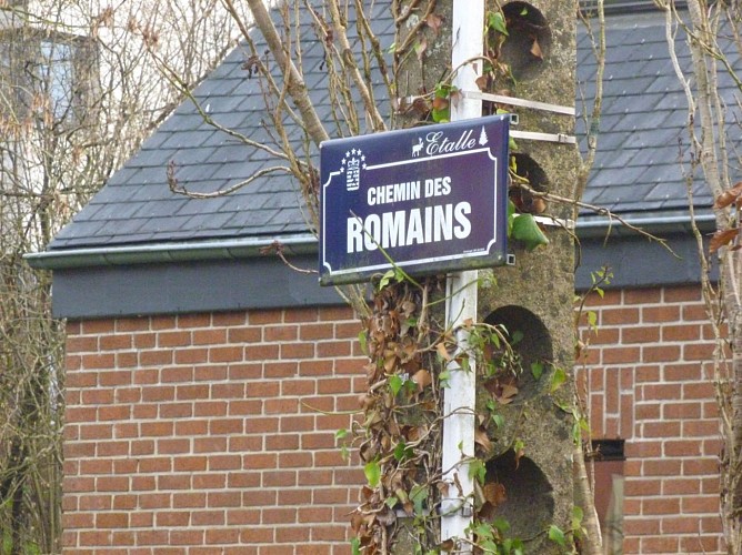 De Villers-Tortru à Lenclos par la chaussée romaine