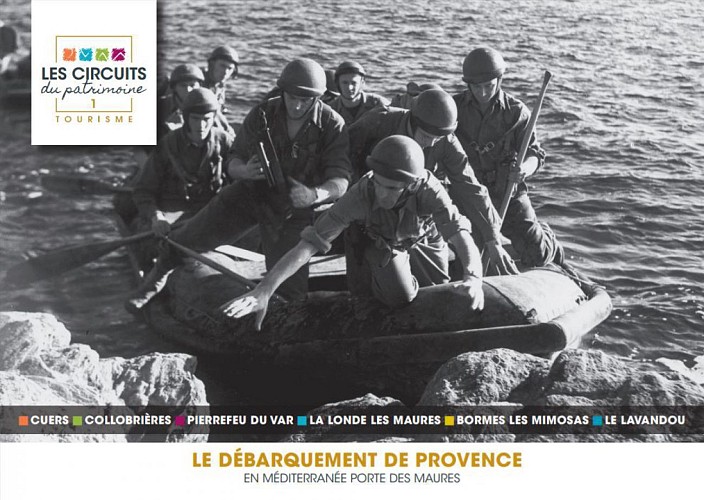 Le débarquement de  Provence en Méditerranée Porte des Maures