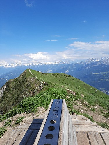 Sentier de randonnée - Le Môle depuis Chez Béroud_Saint-Jean-de-Tholome