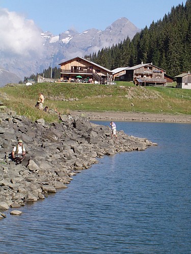 Lac de Gers depuis Lédedian
