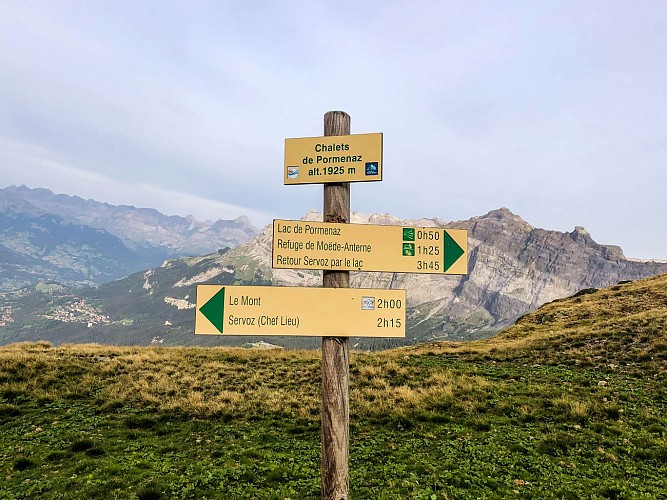 Ruta de senderismo a las praderas alpinas de Pormenaz y el Lac de Pormenaz