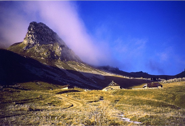 Chalet et col d'Orgeval