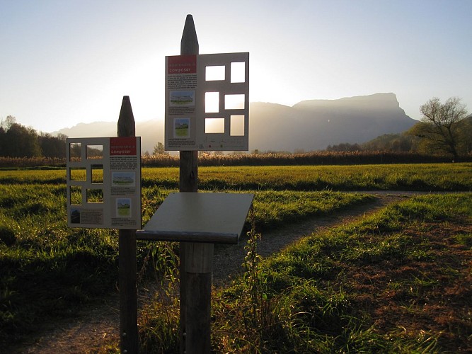 Promenade confort : Sentier du lac et randocroquis des rives du Coisétan
