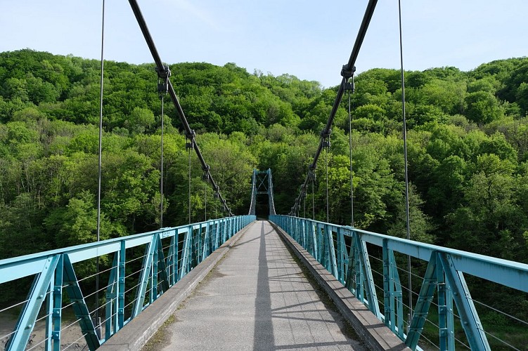 Rundwanderweg : de Nant en Rhône