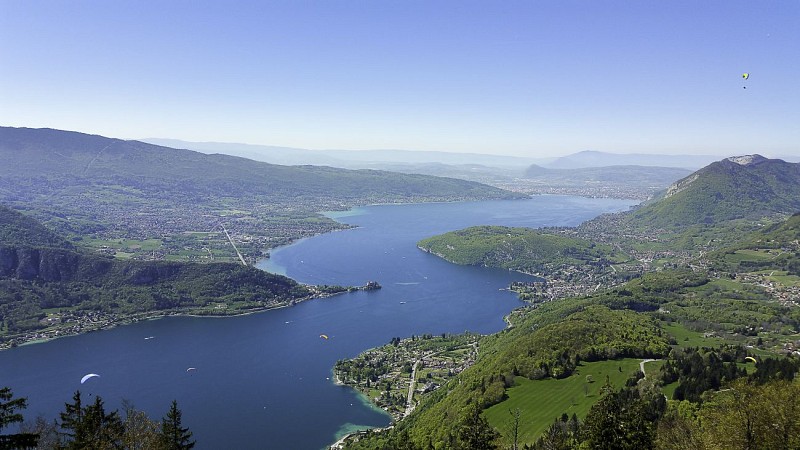 Cycling route: Col de la Forclaz north side