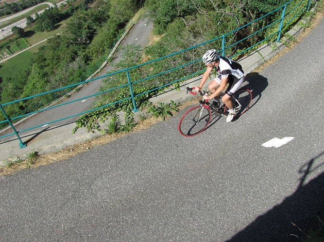 Cycling loop: Circuit du Chaussy