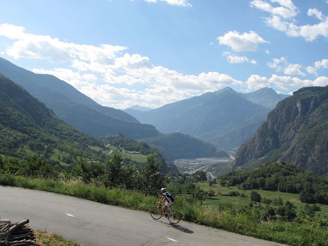 Cycling loop: Circuit du Chaussy