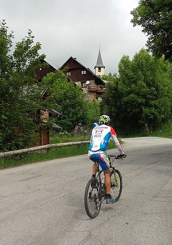 Fietsparcours: Toussuire/Corbier-circuit