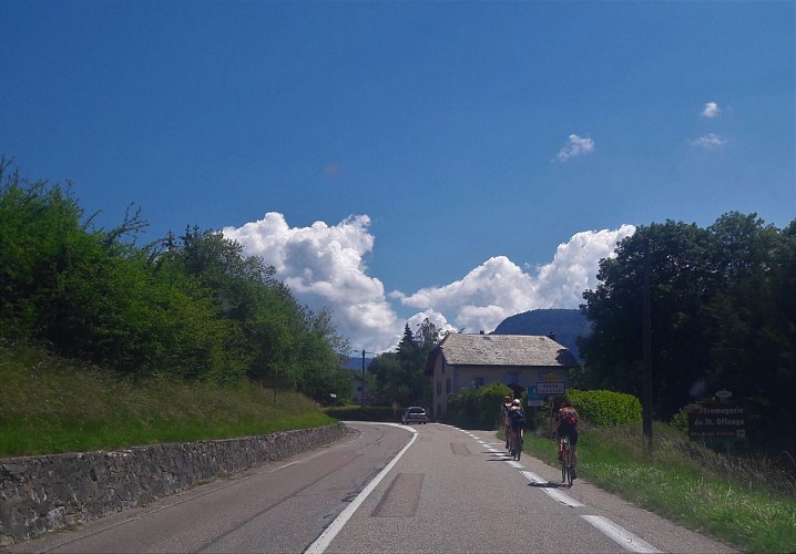 Fietsroute: Verbinding Aix-les-Bains / Annecy