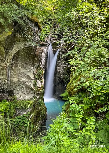 The Combe Noire waterfall