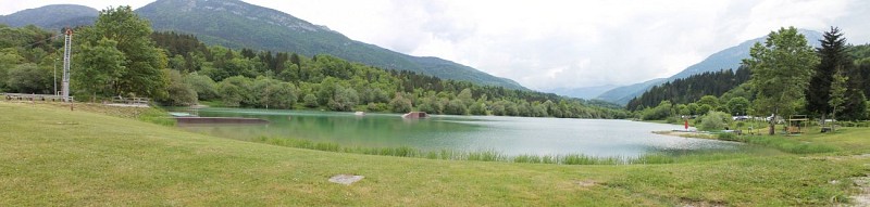 Lescheraines mountain bike loop - Cascade du Pissieu