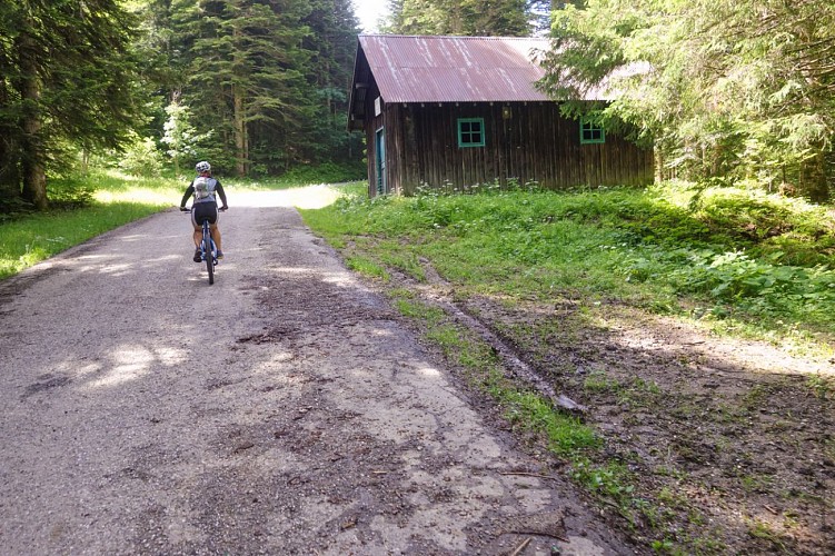 Circuit VTT Aillons Margériaz 1000 - Lac de la Thuile