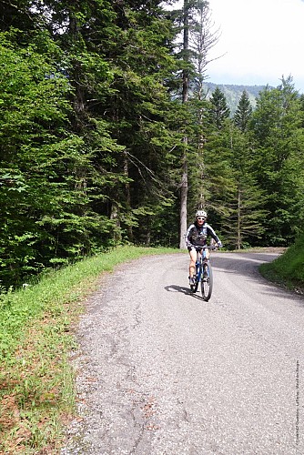 Circuit VTT Aillons Margériaz 1000 - Lac de la Thuile