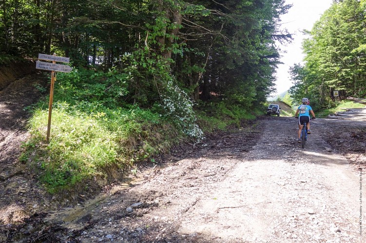 Circuit VTT Aillons Margériaz 1000 - Lac de la Thuile