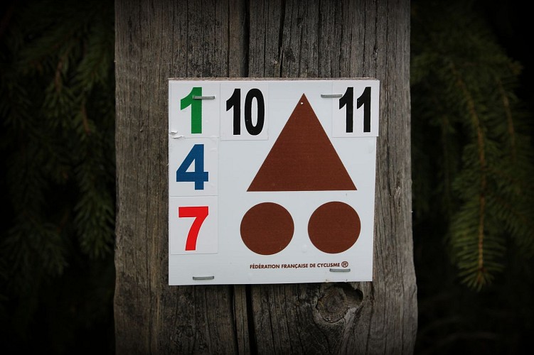 Piste VTT FFC verte - La Féclaz