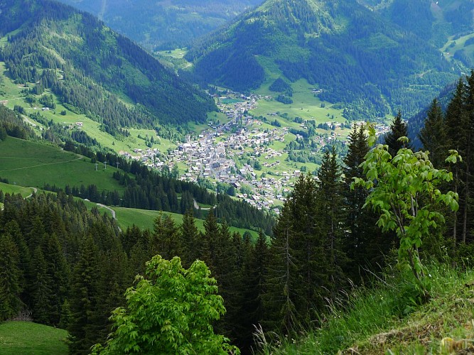 Walking route - Boucle du Mouet from Châtel