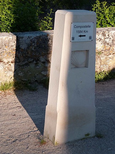 Chemin de Compostelle dans le Loiret