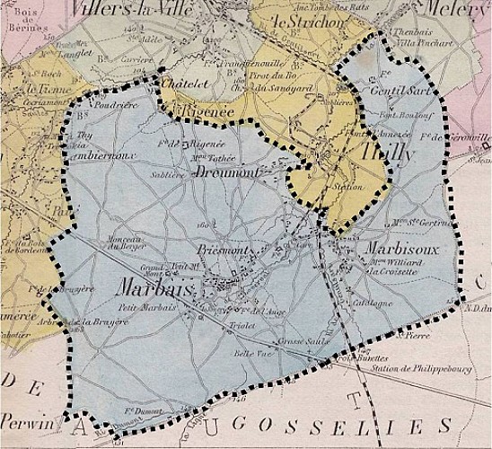 Villers-la-Ville: Tillly et Marbisoux