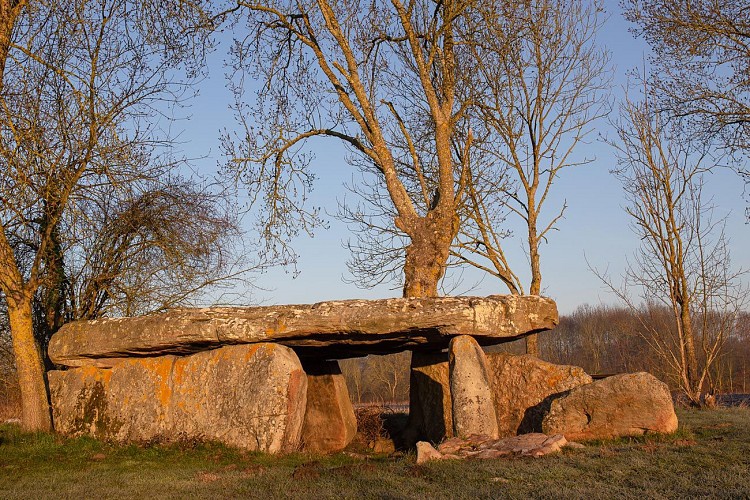 Le dolmen de Soucelles