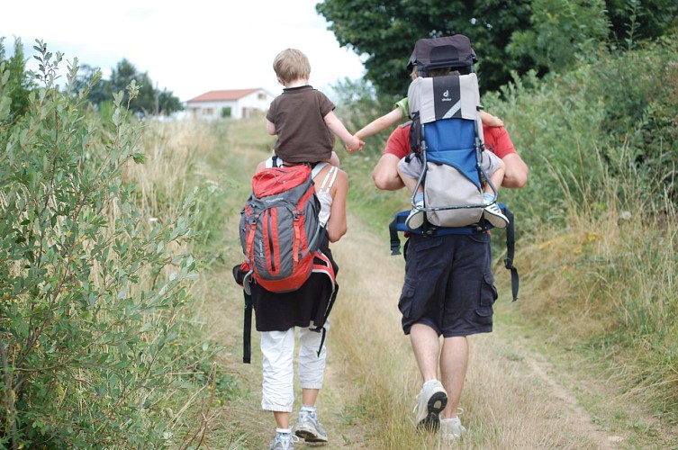 Randonnée en direction de Sauxillanges