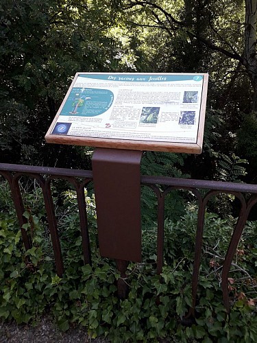 Panneau pédagogique 7 au niveau de la rivière