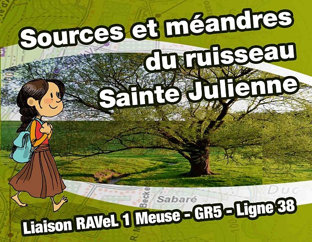 Sources et méandres du ruisseau Sainte-Julienne