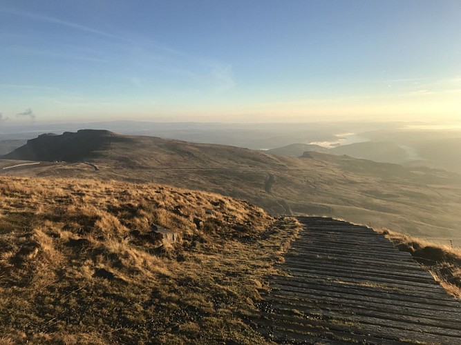 Parcours trail 18 - Verticale du Plomb du Cantal