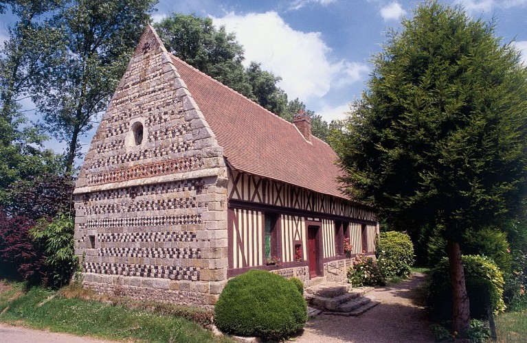 maison polychromie auberville