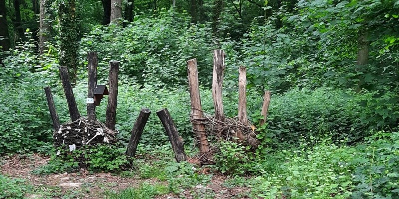 Balade des petits Ponts - Ohey - oeuvre sentiers-d'art-deux-mains'