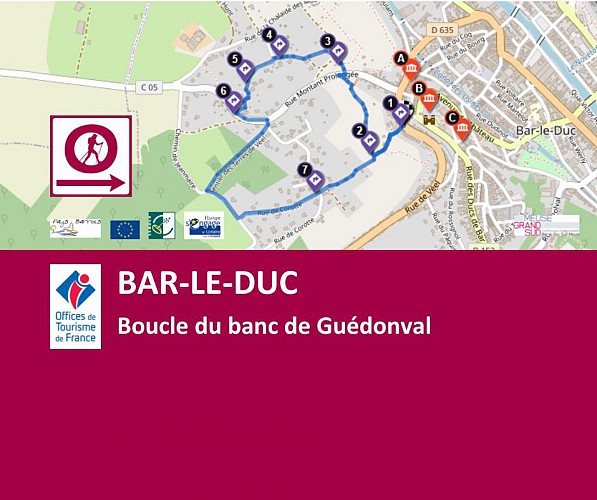 Bar-le-Duc - Banc de Guédonval