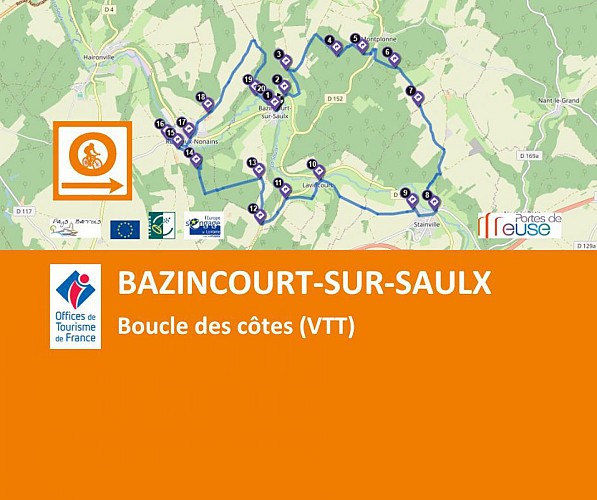 Bazincourt-sur-Saulx - Boucle des Côtes (long)
