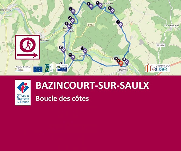 Bazincourt-sur-Saulx - Boucle des Côtes