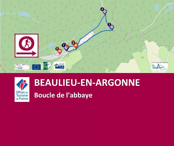Beaulieu-en-Argonne - Boucle de l'Abbaye