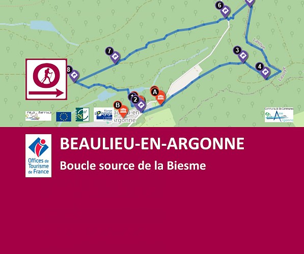 Beaulieu-en-Argonne - Boucle Source de la Biesme