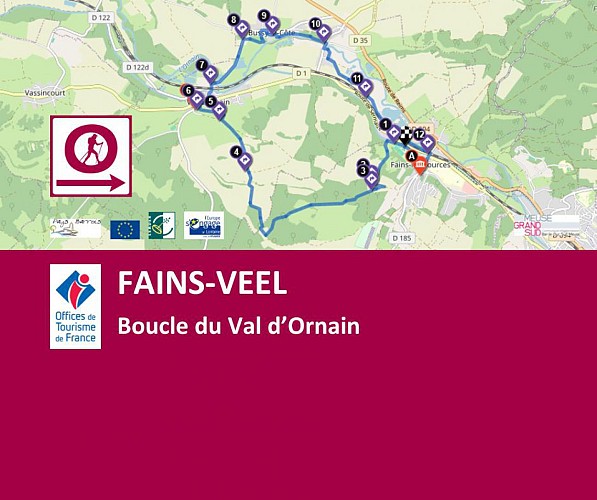 Fains-Véel & Val d'Ornain - Boucle du Val d'Ornain