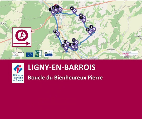 Ligny-en-Barrois - Boucle du Bienheureux Pierre