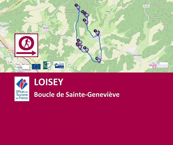 Loisey - Boucle de Sainte-Geneviève