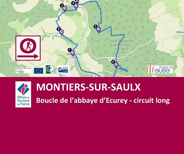 Montiers-sur-Saulx - Boucle de la Forêt Domaniale (long)